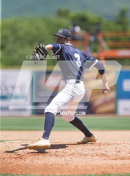 Thumbnail 2 in Camp Hill vs Rocky Grove (PIAA AA Championship) photogallery.