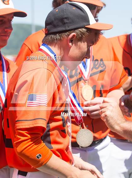 Thumbnail 2 in Camp Hill vs Rocky Grove (PIAA AA Championship) photogallery.