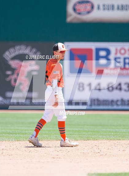 Thumbnail 1 in Camp Hill vs Rocky Grove (PIAA AA Championship) photogallery.