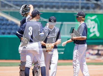 Thumbnail 3 in Camp Hill vs Rocky Grove (PIAA AA Championship) photogallery.