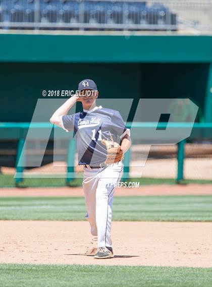 Thumbnail 3 in Camp Hill vs Rocky Grove (PIAA AA Championship) photogallery.