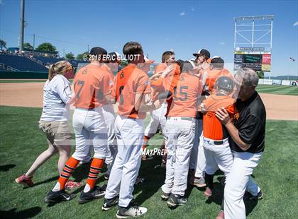 Thumbnail 3 in Camp Hill vs Rocky Grove (PIAA AA Championship) photogallery.