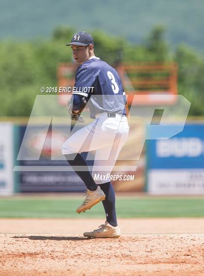 Thumbnail 3 in Camp Hill vs Rocky Grove (PIAA AA Championship) photogallery.