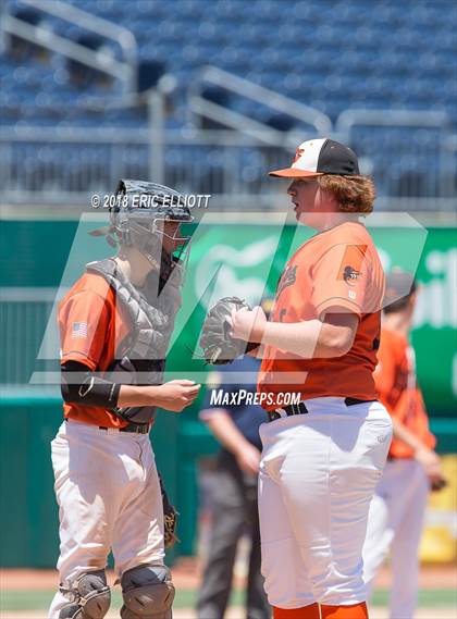 Thumbnail 3 in Camp Hill vs Rocky Grove (PIAA AA Championship) photogallery.