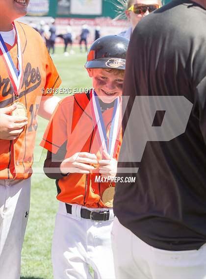 Thumbnail 1 in Camp Hill vs Rocky Grove (PIAA AA Championship) photogallery.