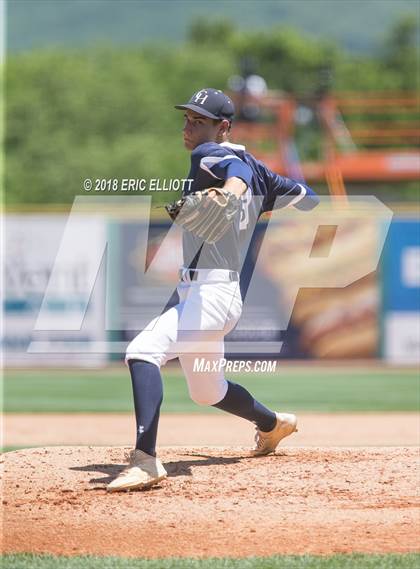 Thumbnail 3 in Camp Hill vs Rocky Grove (PIAA AA Championship) photogallery.