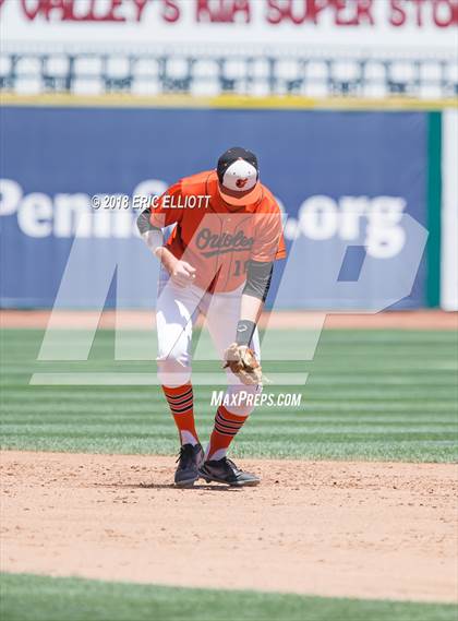 Thumbnail 1 in Camp Hill vs Rocky Grove (PIAA AA Championship) photogallery.