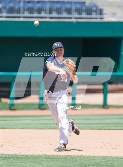 Thumbnail 2 in Camp Hill vs Rocky Grove (PIAA AA Championship) photogallery.
