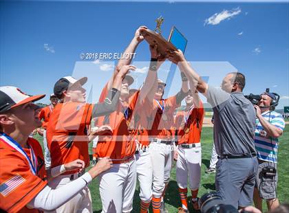 Thumbnail 1 in Camp Hill vs Rocky Grove (PIAA AA Championship) photogallery.