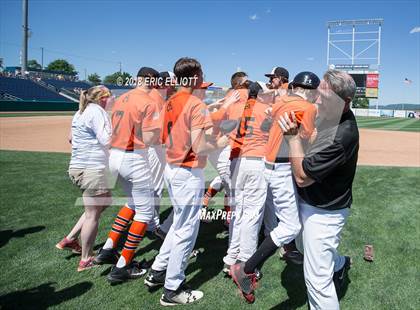 Thumbnail 2 in Camp Hill vs Rocky Grove (PIAA AA Championship) photogallery.