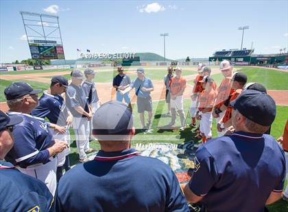 Thumbnail 1 in Camp Hill vs Rocky Grove (PIAA AA Championship) photogallery.