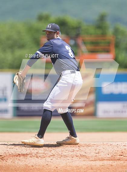 Thumbnail 2 in Camp Hill vs Rocky Grove (PIAA AA Championship) photogallery.