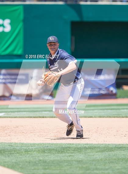 Thumbnail 1 in Camp Hill vs Rocky Grove (PIAA AA Championship) photogallery.