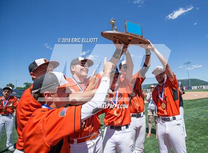 Thumbnail 3 in Camp Hill vs Rocky Grove (PIAA AA Championship) photogallery.