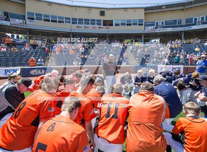 Thumbnail 3 in Camp Hill vs Rocky Grove (PIAA AA Championship) photogallery.