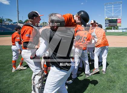 Thumbnail 3 in Camp Hill vs Rocky Grove (PIAA AA Championship) photogallery.