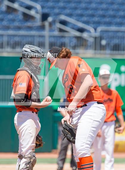 Thumbnail 2 in Camp Hill vs Rocky Grove (PIAA AA Championship) photogallery.