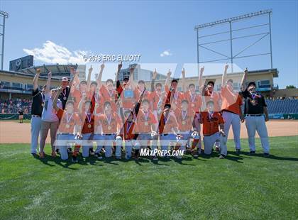 Thumbnail 1 in Camp Hill vs Rocky Grove (PIAA AA Championship) photogallery.