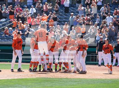 Thumbnail 1 in Camp Hill vs Rocky Grove (PIAA AA Championship) photogallery.