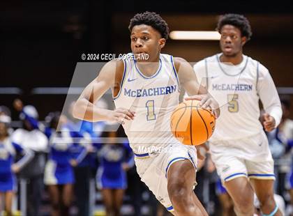 Thumbnail 2 in Grayson vs. McEachern (GHSA 7A Championship) photogallery.