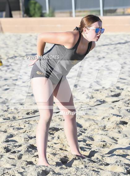 Thumbnail 1 in Salpointe Catholic vs. Chandler Prep (AIA Division II Pairs Semifinal) photogallery.