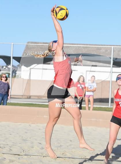 Thumbnail 2 in Salpointe Catholic vs. Chandler Prep (AIA Division II Pairs Semifinal) photogallery.