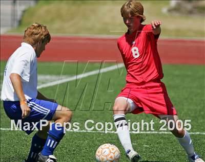 Thumbnail 3 in Center vs Turlock Christian (Foothill Tourney) photogallery.
