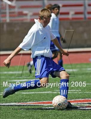 Thumbnail 3 in Center vs Turlock Christian (Foothill Tourney) photogallery.