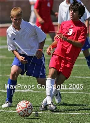Thumbnail 3 in Center vs Turlock Christian (Foothill Tourney) photogallery.