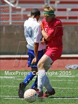Thumbnail 1 in Center vs Turlock Christian (Foothill Tourney) photogallery.