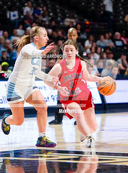 Thumbnail 3 in Lincoln Charter vs East Burke (NCHSAA 2A Regional Final) photogallery.