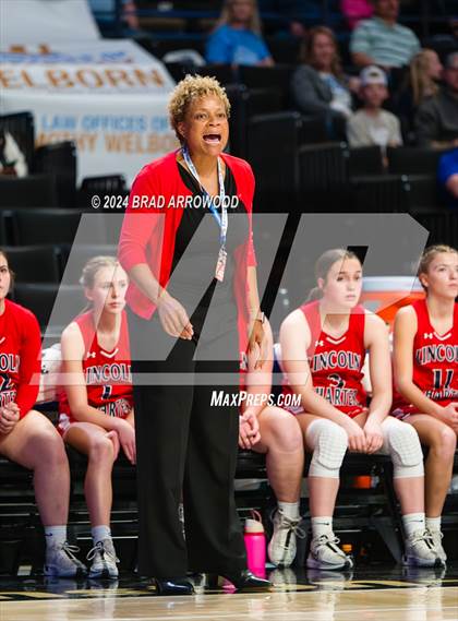 Thumbnail 3 in Lincoln Charter vs East Burke (NCHSAA 2A Regional Final) photogallery.
