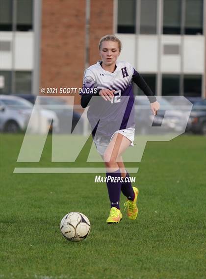 Thumbnail 3 in Cattaraugus-Little Valley @ Holland (NYSPHSAA First Round Playoff) photogallery.