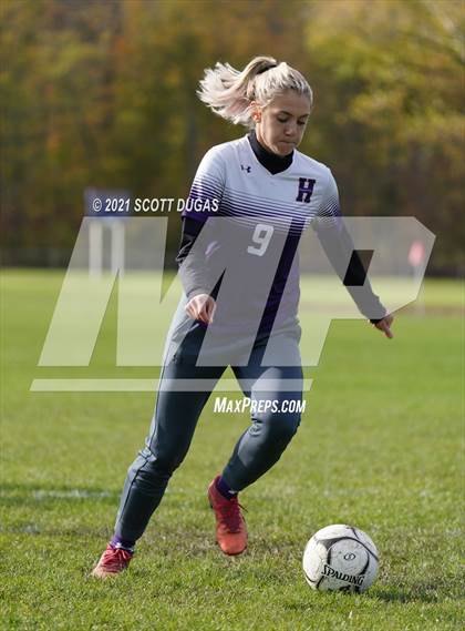 Thumbnail 2 in Cattaraugus-Little Valley @ Holland (NYSPHSAA First Round Playoff) photogallery.