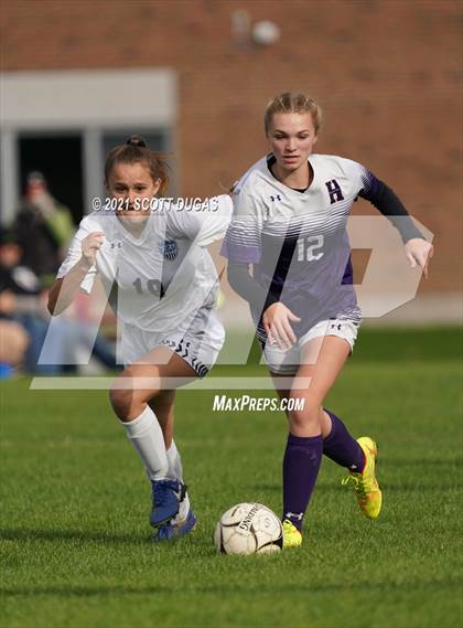 Thumbnail 2 in Cattaraugus-Little Valley @ Holland (NYSPHSAA First Round Playoff) photogallery.