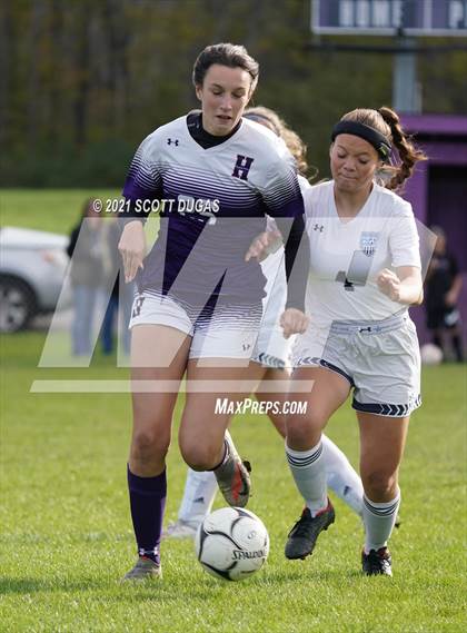 Thumbnail 3 in Cattaraugus-Little Valley @ Holland (NYSPHSAA First Round Playoff) photogallery.
