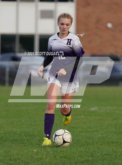 Thumbnail 2 in Cattaraugus-Little Valley @ Holland (NYSPHSAA First Round Playoff) photogallery.