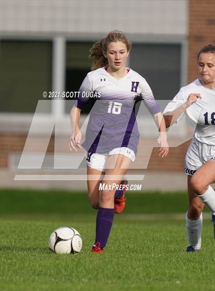 Thumbnail 2 in Cattaraugus-Little Valley @ Holland (NYSPHSAA First Round Playoff) photogallery.