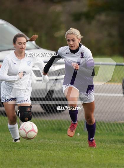 Thumbnail 1 in Cattaraugus-Little Valley @ Holland (NYSPHSAA First Round Playoff) photogallery.
