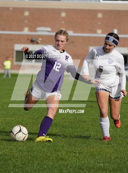 Thumbnail 1 in Cattaraugus-Little Valley @ Holland (NYSPHSAA First Round Playoff) photogallery.