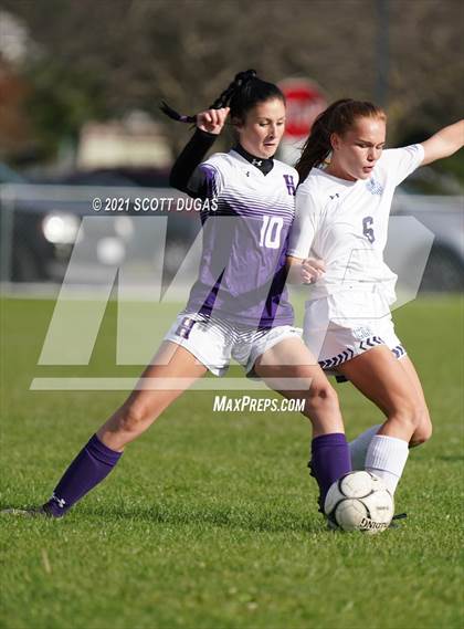 Thumbnail 2 in Cattaraugus-Little Valley @ Holland (NYSPHSAA First Round Playoff) photogallery.