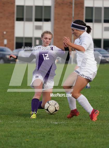 Thumbnail 1 in Cattaraugus-Little Valley @ Holland (NYSPHSAA First Round Playoff) photogallery.