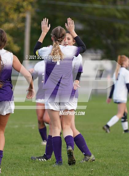 Thumbnail 2 in Cattaraugus-Little Valley @ Holland (NYSPHSAA First Round Playoff) photogallery.