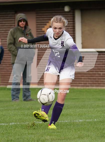 Thumbnail 2 in Cattaraugus-Little Valley @ Holland (NYSPHSAA First Round Playoff) photogallery.