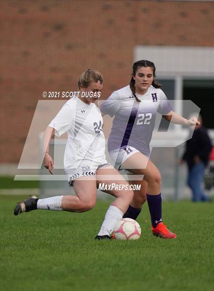 Thumbnail 3 in Cattaraugus-Little Valley @ Holland (NYSPHSAA First Round Playoff) photogallery.