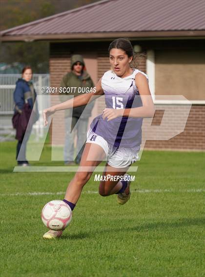 Thumbnail 3 in Cattaraugus-Little Valley @ Holland (NYSPHSAA First Round Playoff) photogallery.