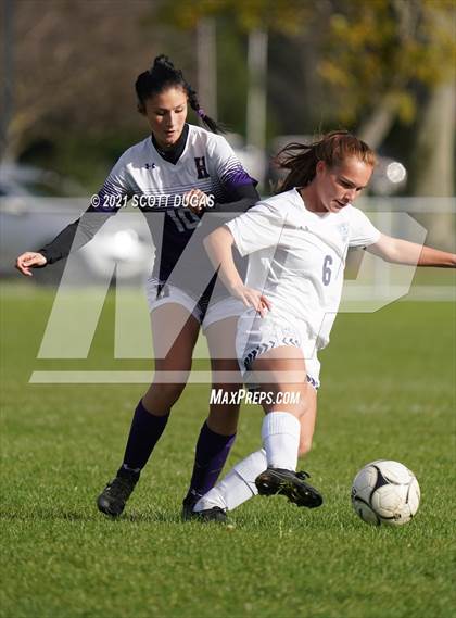 Thumbnail 3 in Cattaraugus-Little Valley @ Holland (NYSPHSAA First Round Playoff) photogallery.