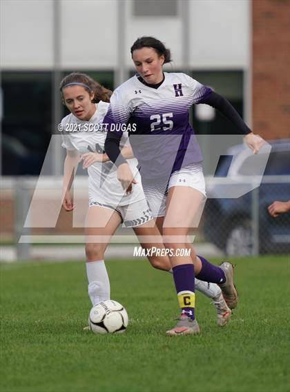 Thumbnail 3 in Cattaraugus-Little Valley @ Holland (NYSPHSAA First Round Playoff) photogallery.
