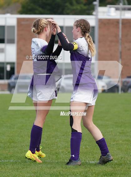 Thumbnail 2 in Cattaraugus-Little Valley @ Holland (NYSPHSAA First Round Playoff) photogallery.