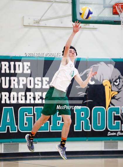 Thumbnail 3 in Mission Vista vs Eagle Rock (CIF State D3 SoCal Regional Playoff)   photogallery.